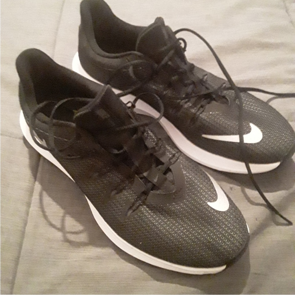 Women Nike Quest Running/Athletic Sneakers Shoes Black AA7412-001 BLACK 5 nwot